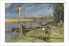 A Pleasant Bathing Place by Carl Larsson