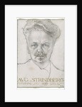 August Strindberg, 1899 by Carl Larsson