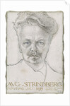 August Strindberg, 1899 by Carl Larsson