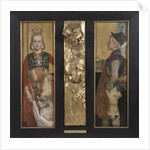 A Swedish Fairytale, diptych with relief panel and frame, 1897 by Carl Larsson