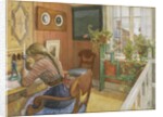 Letter-writing, 1912 by Carl Larsson