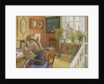 Letter-writing, 1912 by Carl Larsson