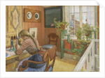 Letter-writing, 1912 by Carl Larsson