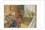 Letter-writing, 1912 by Carl Larsson