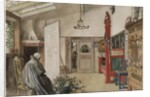 The Studio by Carl Larsson