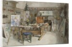 The Studio by Carl Larsson