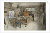 The Studio by Carl Larsson