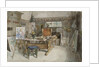 The Studio by Carl Larsson
