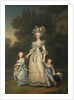 Queen Marie Antoinette with her Children in the Park of Trianon, 1785 by Adolf Ulrich Wertmuller