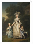 Queen Marie Antoinette with her Children in the Park of Trianon, 1785 by Adolf Ulrich Wertmuller
