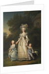 Queen Marie Antoinette with her Children in the Park of Trianon, 1785 by Adolf Ulrich Wertmuller