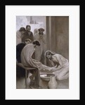 Jesus washing the feet of his disciples, 1898 by Albert Gustaf Aristides Edelfelt