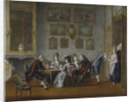 Card-Party in the Home of Elis Schroderheim by Pehr Hillestrom