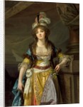Portrait of a Lady in Turkish Fancy Dress, c.1790 by Jean Baptiste Greuze