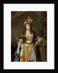 Portrait of a Lady in Turkish Fancy Dress, c.1790 by Jean Baptiste Greuze