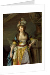 Portrait of a Lady in Turkish Fancy Dress, c.1790 by Jean Baptiste Greuze