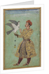 Prince With a Falcon, c.1600-5 by Mughal School
