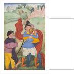 Europeans Embracing, c.1590 by Mughal School