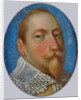 Miniature of Gustav II Adolf, King of Sweden, c.1630 by Unknown