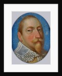 Miniature of Gustav II Adolf, King of Sweden, c.1630 by Unknown