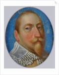 Miniature of Gustav II Adolf, King of Sweden, c.1630 by Unknown