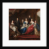 Charles XI’s family with relatives from the duchy Holstein-Gottorp, 1691 by David Klocker Ehrenstrahl