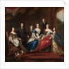 Charles XI’s family with relatives from the duchy Holstein-Gottorp, 1691 by David Klocker Ehrenstrahl