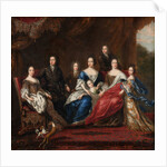 Charles XI’s family with relatives from the duchy Holstein-Gottorp, 1691 by David Klocker Ehrenstrahl