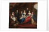 Charles XI’s family with relatives from the duchy Holstein-Gottorp, 1691 by David Klocker Ehrenstrahl