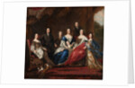 Charles XI’s family with relatives from the duchy Holstein-Gottorp, 1691 by David Klocker Ehrenstrahl