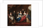Charles XI’s family with relatives from the duchy Holstein-Gottorp, 1691 by David Klocker Ehrenstrahl