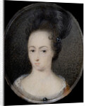 Miniature of Hedvig Sofia, Princess of Sweden, c.1700 by David von Krafft