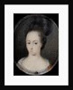 Miniature of Hedvig Sofia, Princess of Sweden, c.1700 by David von Krafft