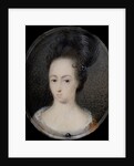 Miniature of Hedvig Sofia, Princess of Sweden, c.1700 by David von Krafft