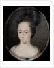 Miniature of Hedvig Sofia, Princess of Sweden, c.1700 by David von Krafft