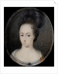 Miniature of Hedvig Sofia, Princess of Sweden, c.1700 by David von Krafft