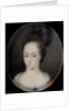 Miniature of Hedvig Sofia, Princess of Sweden, c.1700 by David von Krafft