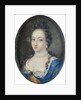 Miniature of Queen Ulrika Eleonora the Elder of Sweden, c.1680 by Unknown Artist