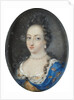 Miniature of Queen Ulrika Eleonora the Elder of Sweden, c.1680 by Unknown Artist