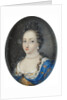 Miniature of Queen Ulrika Eleonora the Elder of Sweden, c.1680 by Unknown Artist