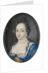 Miniature of Queen Ulrika Eleonora the Elder of Sweden, c.1680 by Unknown Artist