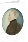Miniature of “Colonel Gustafsson” former Gustav IV Adolf King of Sweden, c.1830 by Unknown Artist