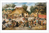 The Peasant Wedding, c.1600 by Pieter the Younger Brueghel