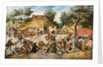 The Peasant Wedding, c.1600 by Pieter the Younger Brueghel