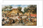 The Peasant Wedding, c.1600 by Pieter the Younger Brueghel