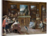 A visit to the Art Dealer, c.1625 by Frans II the Younger Francken
