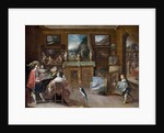 A visit to the Art Dealer, c.1625 by Frans II the Younger Francken