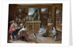 A visit to the Art Dealer, c.1625 by Frans II the Younger Francken