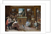 A visit to the Art Dealer, c.1625 by Frans II the Younger Francken
