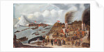 Danish whaling station, 1634 by Abraham Speeck